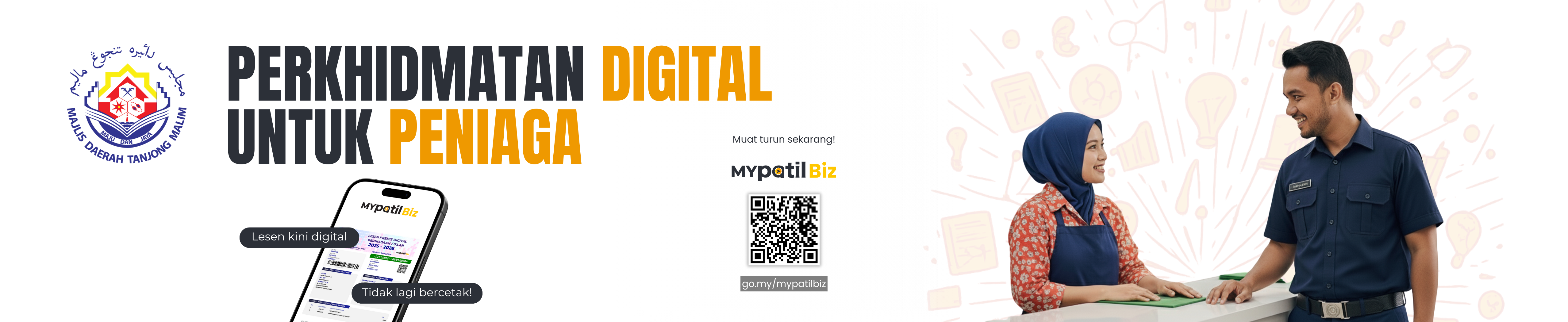 PERKHIDMATAN DIGITAL UNTUK PENIAGA (MYPATILBIZ)