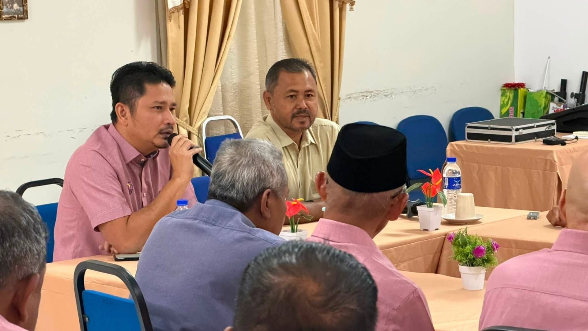 KUNJUNGAN HORMAT AHLI MAJLIS MDTM BERSAMA PEGAWAI KESIHATAN DAERAH MUALLIM