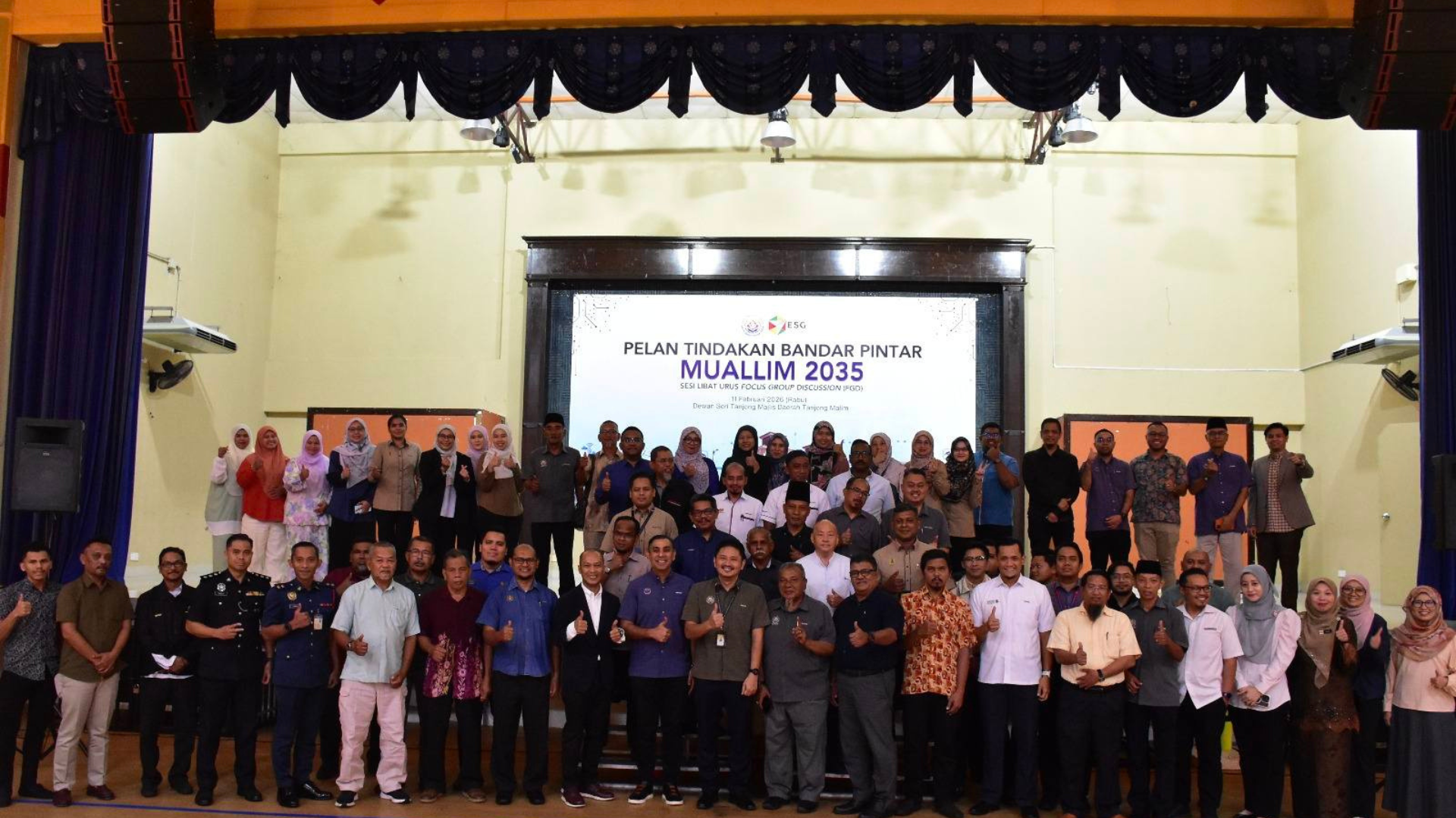 SESI LIBAT URUS (FOCUS GROUP DISCUSSION – FGD) : PELAN TINDAKAN BANDAR PINTAR MUALLIM 2035